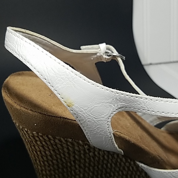 SOLD EBAY Aerosoles Sassy Plush Wedge Sandals 8 - Picture 8 of 8